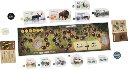 The Alpha juego de mesa estrategia para 3-6 jugadores miniatura 3