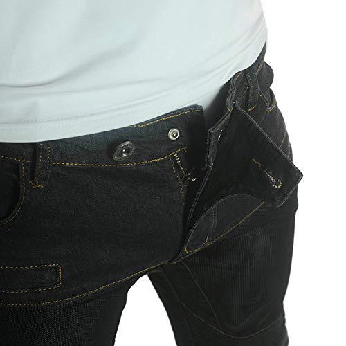 Pantaloni da Motociclista da Uomo in Jeans