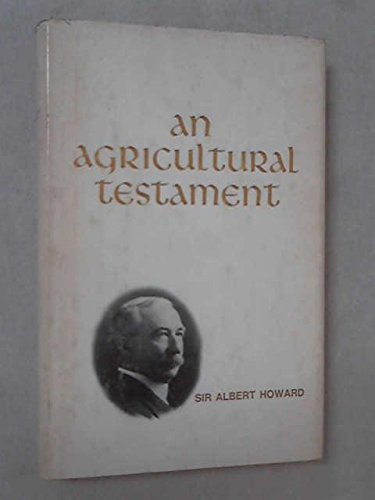 An Agricultural Testament B000YHUN10 Book Cover