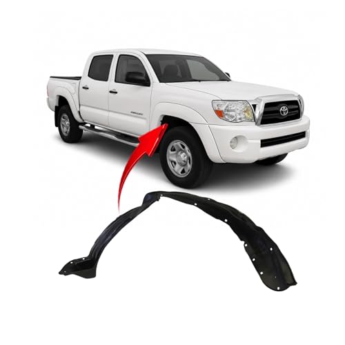 Image of FitParts Compatible with Toyota Tacoma 2005-2011 Front Right Fender Liner | Passenger Side, Plastic, Ready to Install, OEM 5387504160, TO1249135