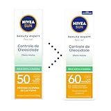 Protetor Solar Nivea Sun Beauty Expert Facial Pele Oleosa Fps 50 50G, Nivea