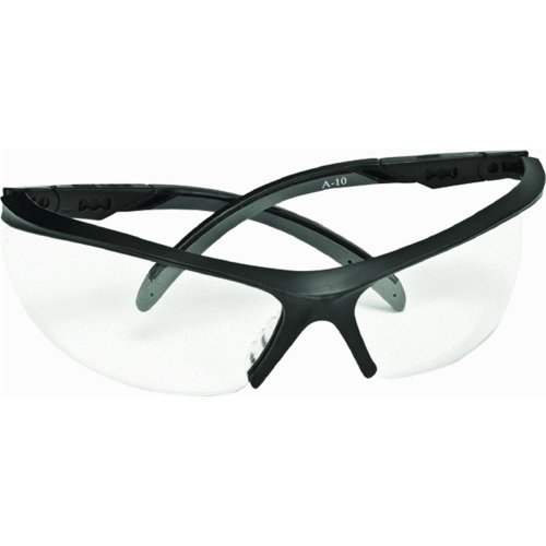 Safety Works 10083064 Essential Adjustable Safety Glasses, Clear Lens