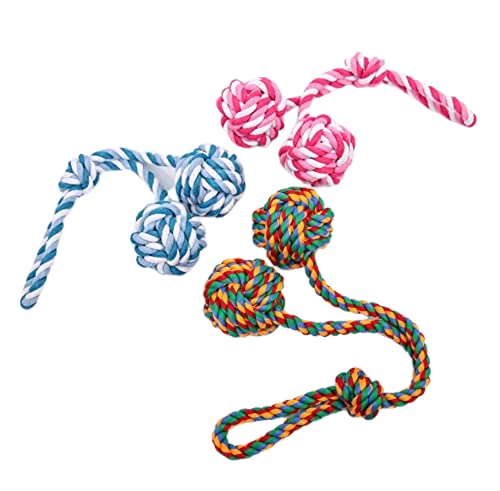 DOG TRUST Pet/Dog/Cat Chew Rope Toy with a Tug-Knotted Rope//Interactive Teeth Cleaning/Biting/Training/Playing Rope Toy- (Color May Vary) - 1 Pcs. (B0BX6XWSY4) Amazon Price History, Amazon Price Tracker