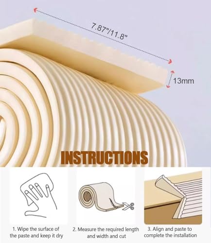 Paneles acolchados 3D autoadhesivos: protección mullida y suave para camas infantiles 3