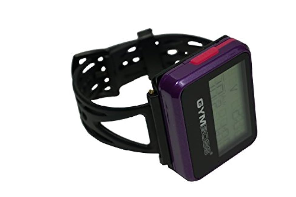 Gymboss Interval Timer and Stopwatch Watch Strap ¨C Black