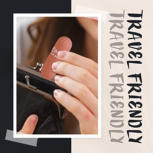 Image of MARS Mini Lip Pill High Pigmented Matte Lipstick Set of 3 | Transfer Proof & Smudge Proof | Travel Friendly (3.1 gm*3) (01-Romantic-Red)