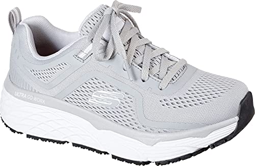 Skechers Work Banham, Women's, Grey, Soft Toe, Low Athletic (9.0 M) #TOP26