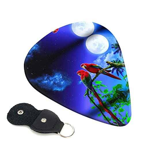 Parrot Lot de 6 médiators pour guitare acoustique, guitare électrique, basse, ukulélé – fins, moyens et épais. - Les Beatles, Paul McCartney, John Lennon, RIngo Starr, George Harrison Parrot Lot de 6 médiators pour guitare acoustique, guitare électrique, basse, ukulélé – fins, moyens et épais.