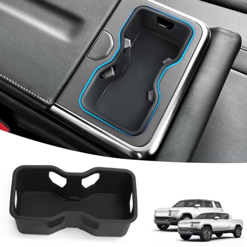Second Row Cup Holder Insert for 2022-2026 Rivian R1S & R1T by Wuchurth - Used condition - US$13.37