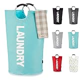 Caroeas 95L Pro Large Laundry Basket (13 Colors), Waterproof Laundry Hamper, Laundry Bag with Padded