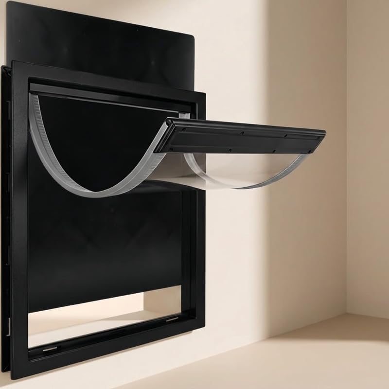 ペットゲート、マグネット式自動閉鎖、大型犬に最適、双方向安全アクセサリ、ソフトカーテン、ペットの自動アクセス、犬、囲い、猫のシェルタ