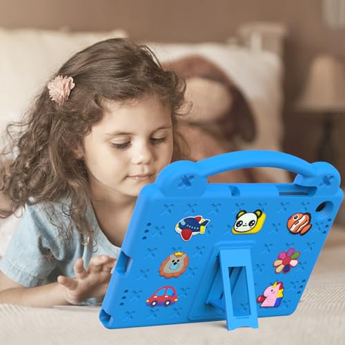 Coque Galaxy Tab A9 Plus antichoc en mousse EVA premium bleu