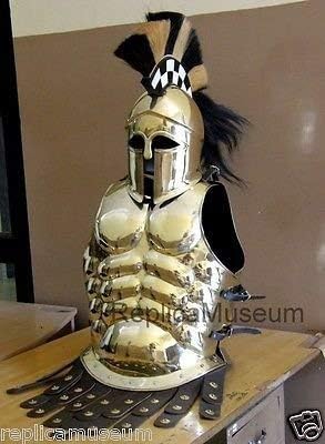 NauticalMart Brass Greek Muscle Armor Cuirass Halloween Costume