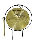 dimavery westerngitarre Dimavery Gong mit Ständer und Hammer 25 cm