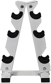 WANLIAN Stojak na hantle, stojak na hantle z solidnej stali, stojak do przechowywania hantli w kształcie litery A stojaki do przechowywania hantli, zestaw hantli do domu siłowni ćwiczeń