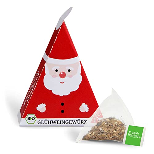 ETS - Glühwein Gewürz \"Santa Claus\", BIO, 1 Pyramidenbeutel (zur einfachen Zubereitung von Glühwein)