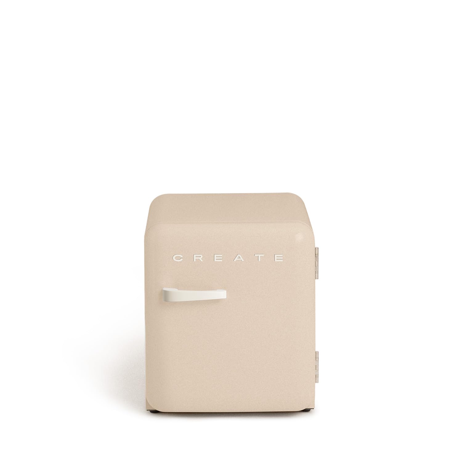 CREATE / RETRO FRIDGE 50 WOOD/Refrigerator green sage wood handle / 85W. minibar. one shelf. retro design. 50 cm. two shelves. capacity of 48L. low consumption. 50x44x50 cm — view 10