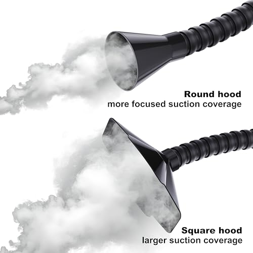Image of Fumeclear FC-2004 Fume Extractor Silicone Hood 75mm Diameter, High Heat Resistance, Suitable for Laser Engraving and Soldering