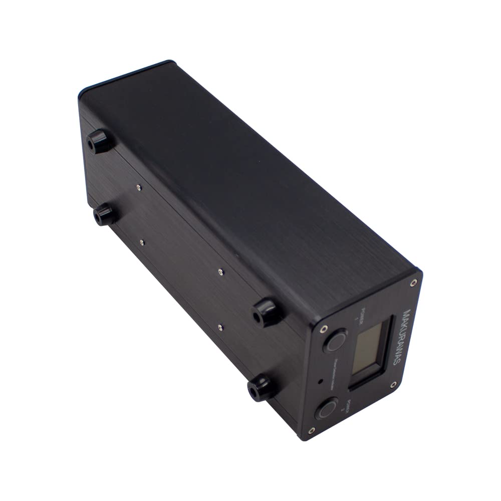 Toplionace AC 100-240V Oczyszczacz Mocy Audio, Filtr Zasilania Głośnika Gniazdo Przeciwzakłóceniowe Listwa Zasilająca z Redukcją Szumów 15A 3000W (B, Czarny)
