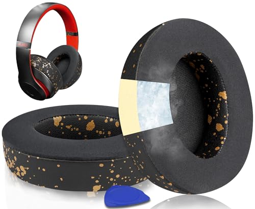 SoloWIT Replacement Ear Pads Cushions for Beats Studio 2 & Studio 3 Wired & Wireless Headphones