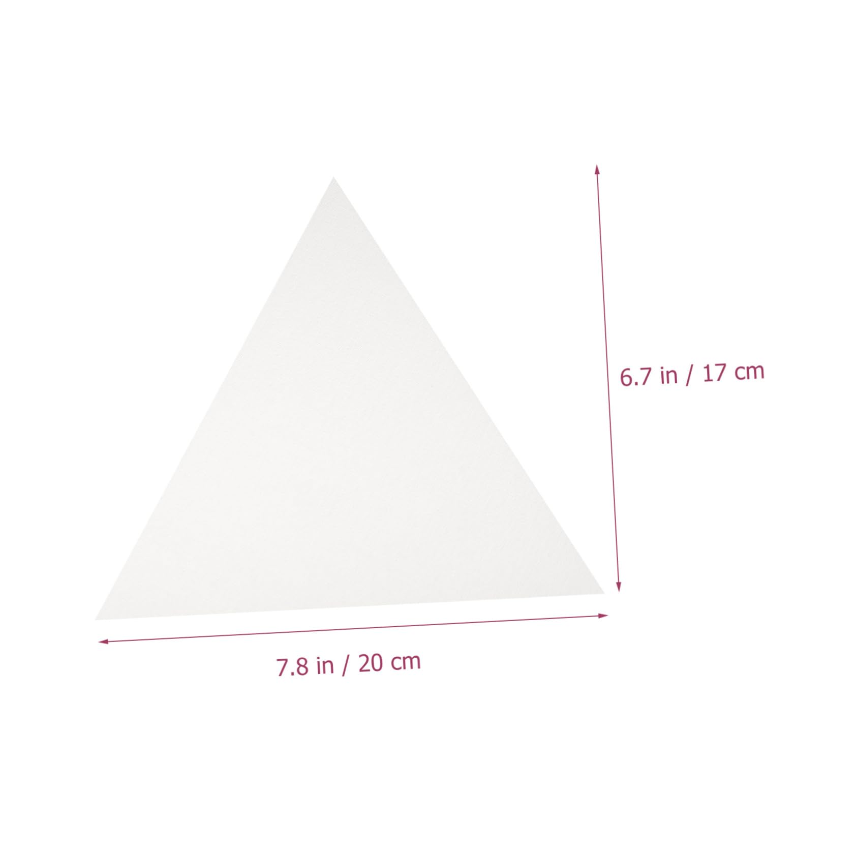 jojofuny 5pcs Blank Canvas Panels for Painting Shape Art Canvases Durable Oil Painting Boards for Artists for Art Classes and