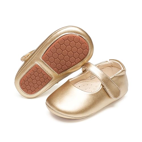 Image of PHIRAMIN Toddler Girl Mary Jane Dress Shoes-Little Girl School Uniform Shoes for Wedding Party