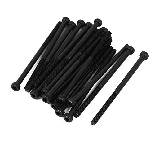 Uxcell 20 Stück M2.5x45mm Innensechskantschrauben
