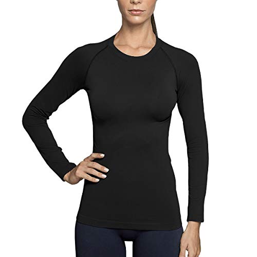 T- Shirt Lupo Feminina Térmica I-Max Manga Longa (Adulto) Tamanho: Gg | Cor: Preto