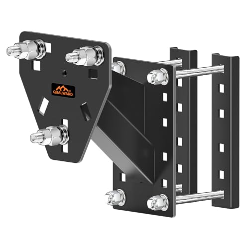 Qualward 3-Nut Trailer Spare Tire Mount