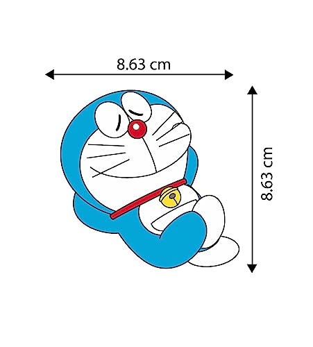 Image of Wooden Doremon329 Fridge Magnet for Refrigerator Home, Kitchen and Office Decoration Multicolor