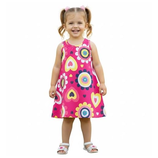 Kyly, Vestido Infantil Verão Kyly 100% algodão 4 ao 8 1000974 (BR, Numérico, 6, Regular, Rosa)