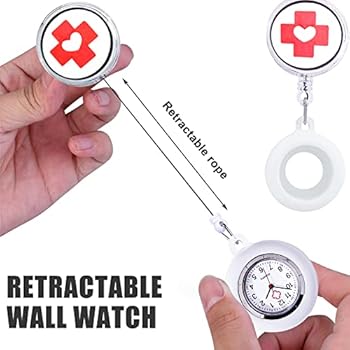 Monté Verpleegstershorloge Zusterhorloge met Wijzerplaat Verlichting