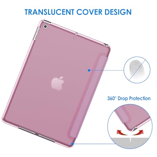 Image of JETech Case for iPad 10.2-Inch (2021 /2020 /2019 Model, 9 /8 /7 Generation), Auto Wake /Sleep Cover (Pink)