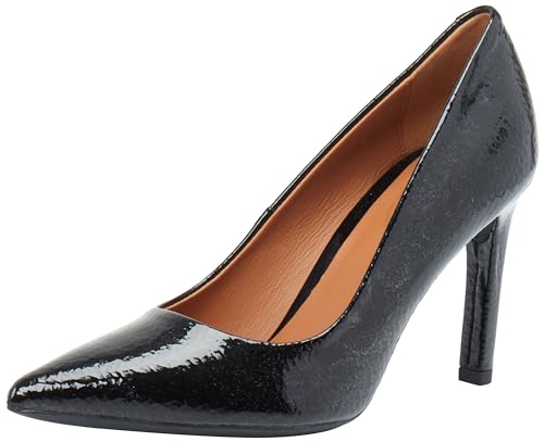 Geox Donna D Faviola Pump, Nero, 39 EU, Nero, 39 EU