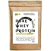 BIO Whey Protein-Pulver Vanille [aus Deutschland] ohne Soja - Hochwertige Bio Eiweiß-Shakes » 100% NATÜRLICH « 650g Bio Eiweiß-Pulver aus Premium Molkenprotein-Pulver