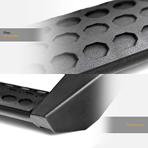 Estribos laterales para Toyota Tacoma 2005-2022 color negro miniatura 3