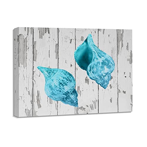 Toile de coquillages pour créer une ambiance plage dans le salon