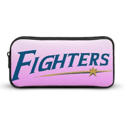 北海道日本ハムファイターズ文具ケース ペンケース 収納グッズ 筆箱 ペンバッグ 筆入れ 多機能 学用品収納 大容量軽量 伸縮性が良く、繰り返し使用可能 傷防止 防汚 掃除が簡単 いろいろな文房具を収納 オフィス小物 コスメバッグとして 男女兼用 携帯便利