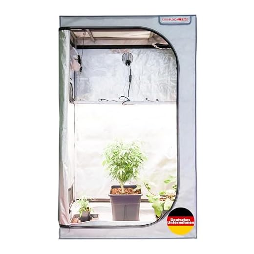 SONKIR MS01 Boden-pH-Meter, 3-in-1-Boden-Feuchtigkeits- / Licht- / pH-Tester Garten-Werkzeugsätze für Garten, Rasen, Bauernhof (grün) 16 Bloomstar by Crescience Growzelt Box RM 110x60x180 cm – Kompaktes Indoor-Zelt mit 1680D Gewebe, reflektierendem Mylar, stabilem Metallrahmen, ideal für Homegrow & Hydrokultur