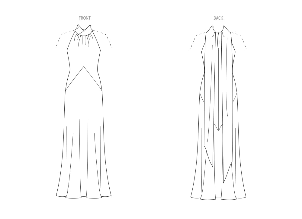 Vogue V2008D5 Misses' Dress by Tom & Linda Platt Inc D5 (4-6-8-10-12), Multicoloured, Sizes 4-6-8-10-12 - Image 3