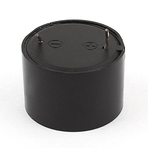 Aexit Black 23x16mm Security & Surveillance Industrial Active Electronic Alarm Horns & Sirens Buzzer DC3-24V