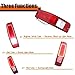 Tonsya For Red lens 1967-1972 Ford Styleside F100/250/350 TRUCK,1967-1974 Ford Econoline E100/200/300,1967-1977 Ford Bronco Rear Tail lights