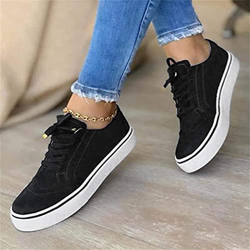 Ladmiple Shoes For Women Sneakers Slip Ons Canvas Shoes Fashion Comfortable Casual Summer Platform Walking Flats Loafers2