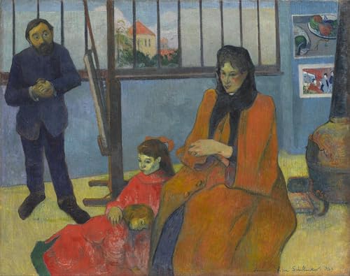 Art Mural Français Impression Paul Gauguin L'atelier de Schuffenecker