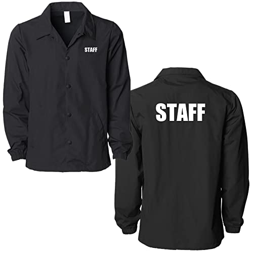 FTD Apparel Men's Water Resistant Windbreaker Staff Jacket