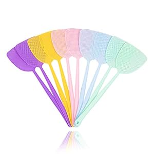 ValueHall 44.5cm Vliegenmepper 10 stuks Lange Handvat Fly Swatter Vliegenbescherming voor vliegen, muggen en insecten in verschillende kleuren V7024A