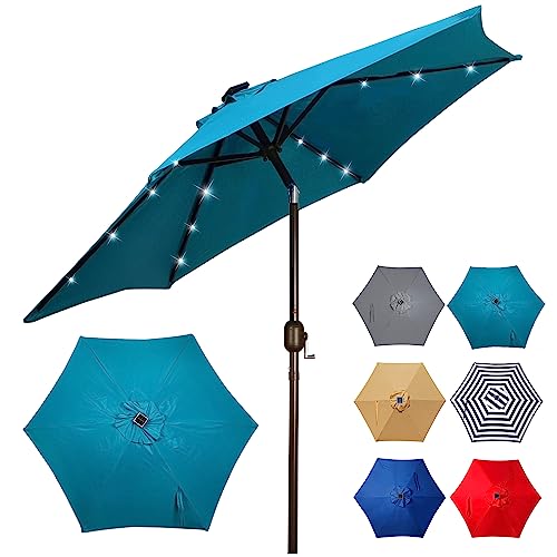 Find The Best Solar Lighted Patio Umbrella Reviews & Comparison Katynel