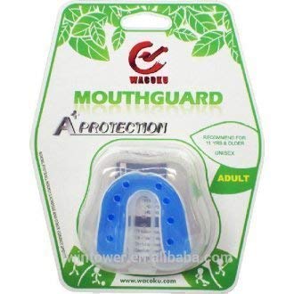 Deluxe Wacoku Da gara approvato CE Gel Singolo Scudo Di Gomma - Senior - ( 11 Years and Older