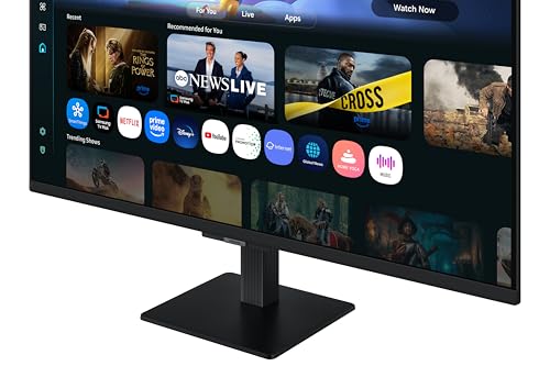 SAMSUNG 32 inch M5 FHD VA Smart Monitor 60Hz 4ms HDMI with Smart TV Apps, Screen Mirroring, Samsung Knox Security & Endless Free Content - (LS32FM500ENXZA) [Canada Version] by Samsung - Image 4