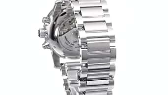 montblanc timewalker chronovoyager utc men's stainless steel swiss automatic watch 107303